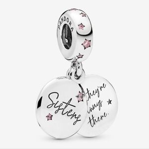 Pandora Forever Sisters Dangle Charm